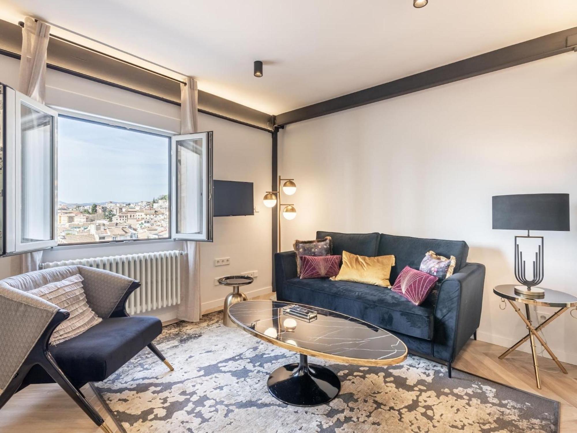Luxury Alhambra Penthouse Collection Gran Via Apartamento Granada Exterior foto
