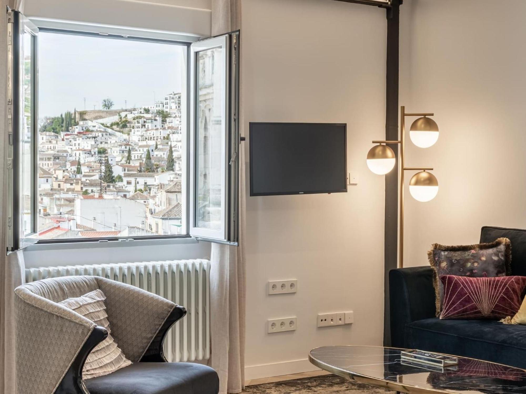 Luxury Alhambra Penthouse Collection Gran Via Apartamento Granada Exterior foto